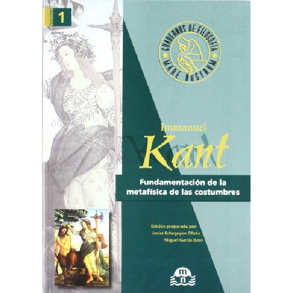 Kant Fundamentacion De La Metafisica De Las Costumbres V D