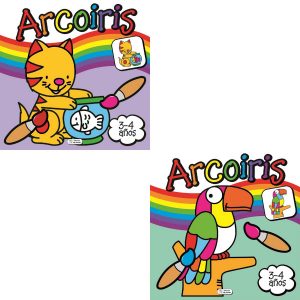 ARCOIRIS 3 A 4 AÑOS PACKx2