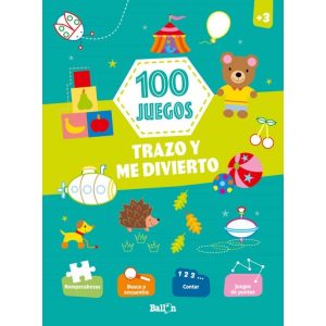 100 JUEGOS TRAZO Y ME DIVIERTO +3