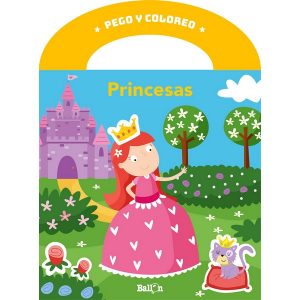 PEGO Y COLOREO PRINCESAS