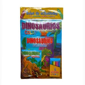 DINOSAURIOS COLOR BOLSA DE ACTIVIDADES